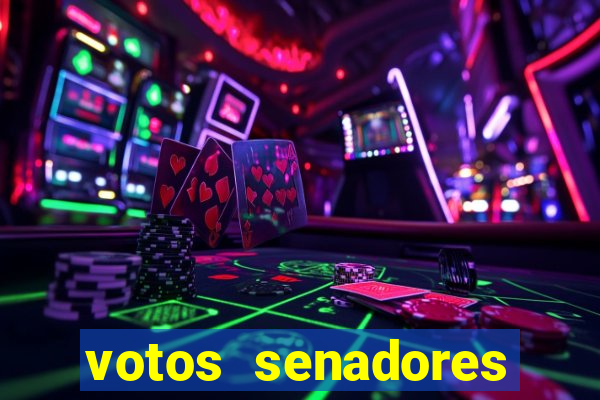 votos senadores impeachment alexandre de moraes